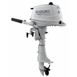 Suzuki DF 6 AS Kısa Şaft Dıştan Takma Deniz Motoru (Beyaz)