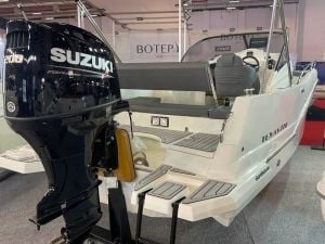Darekco Texas 770 Sport + Suzuki DF 200 ATL Siyah Dıştan Takma Deniz Motoru