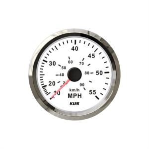 KUS Sürat Göstergesi 55 Mph Beyaz 12-24V