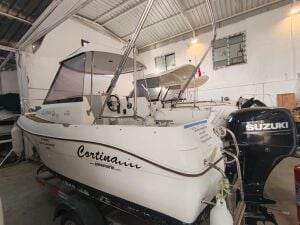 İkinci El Cortina 480 Pilothouse + Suzuki DF 40 ATL Dıştan Takma Deniz Motoru