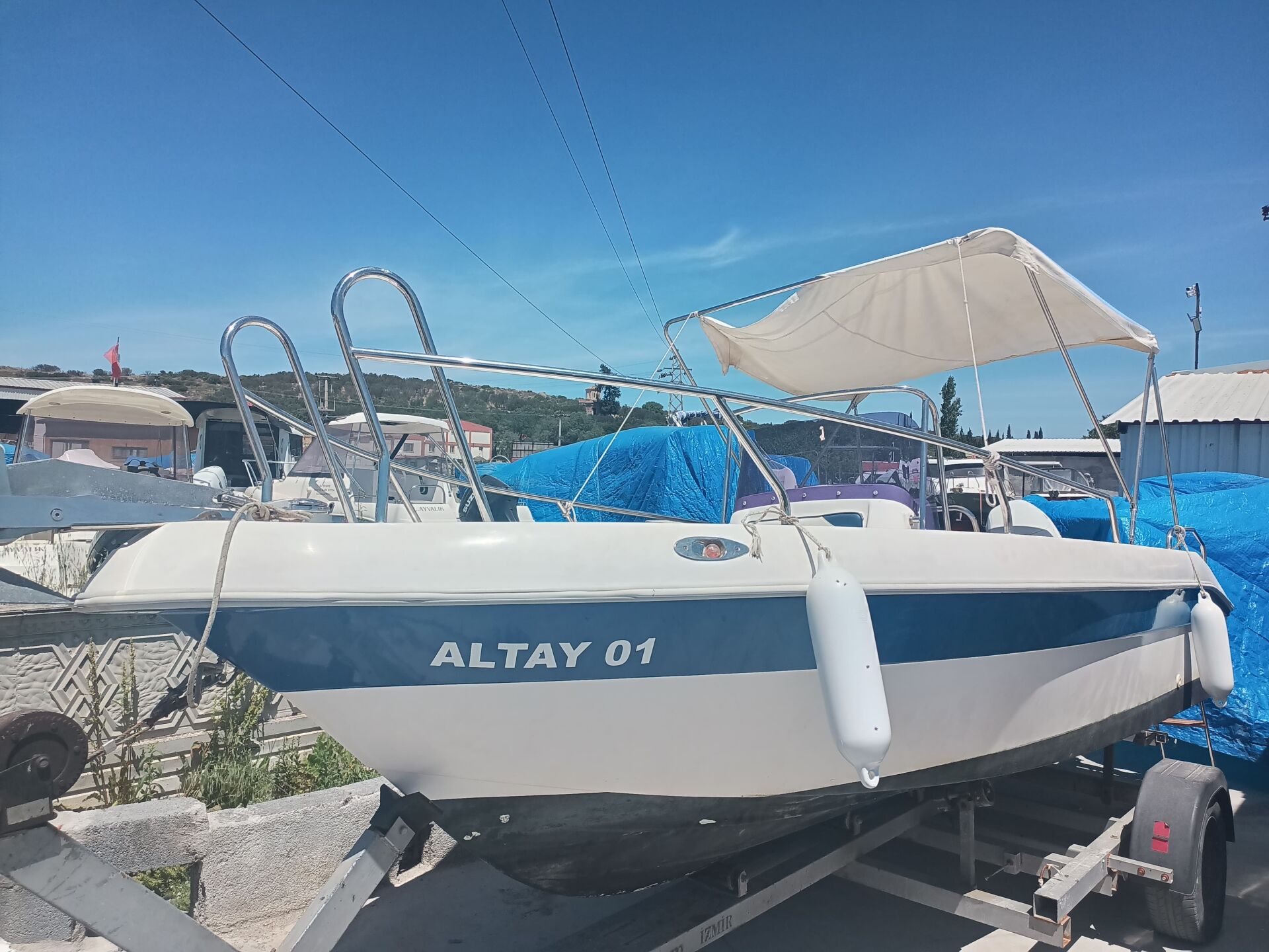İkinci El İsatek 570 K Samba + Suzuki DF 60 Deniz Motoru