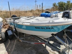 İkinci El İsatek 425 Aras + Mercury 9.9 + Römork