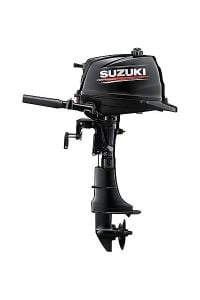 Suzuki DF 6 AS Kısa Şaft Dıştan Takma Deniz Motoru (Siyah)