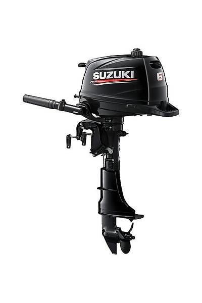 Suzuki DF 6 AS Kısa Şaft Dıştan Takma Deniz Motoru (Siyah)