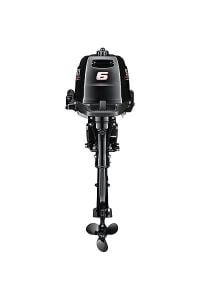Suzuki DF 6 AS Kısa Şaft Dıştan Takma Deniz Motoru (Siyah)
