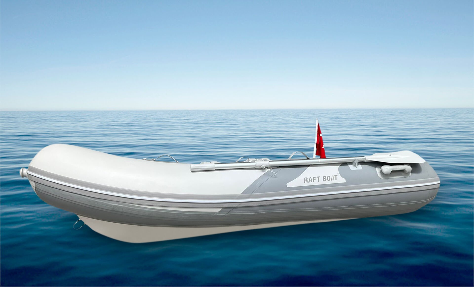 Raft Boat 240 RBF L Açık Güverte Fiber Taban Şişme Bot