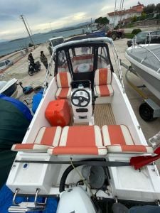 2. El World Yatch 4.95 + Suzuki DF 40 ATL Uzun Şaft Dıştan Takma Deniz Motoru