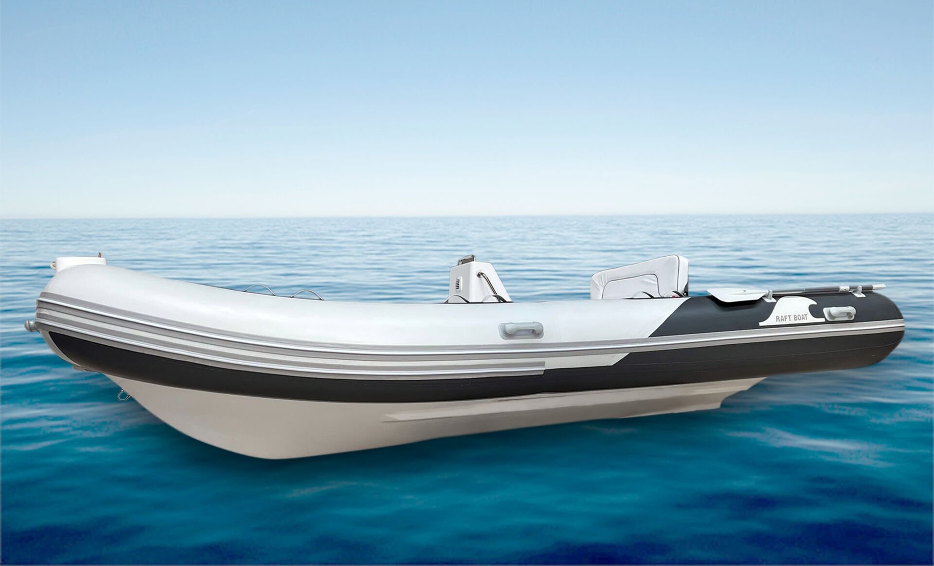 Raft Boat 490 RBF LX Oturma Gruplu Fiber Taban Şişme Bot