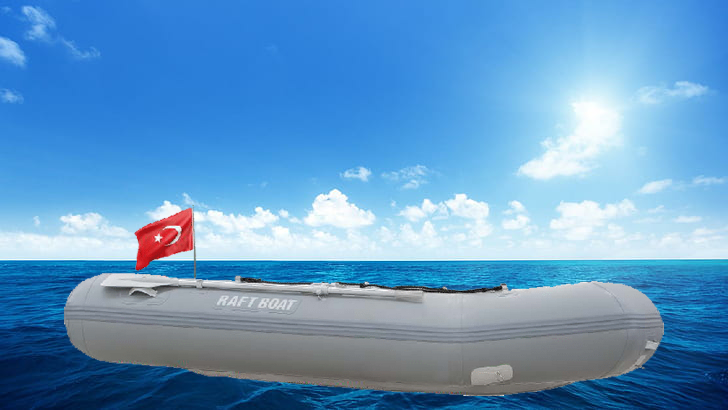 Raft Boat 270 RBA Katlanabilir Ahşap Taban Şişme Bot