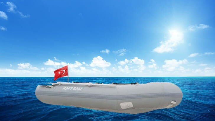 Raft Boat 300 RBA Katlanabilir Ahşap Taban Şişme Bot