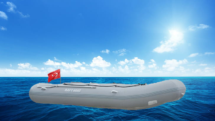 Raft Boat 390 RBA Katlanabilir Ahşap Taban Şişme Bot
