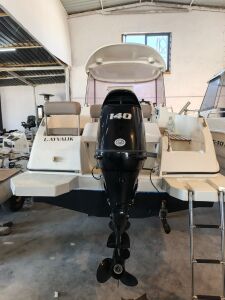 İkinci El DarekCo Texas 595 Pilothouse + Suzuki DF 140 BTL Dıştan Takma Deniz Motoru