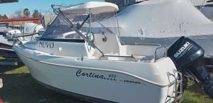 2.El Cortina 480 Pilothouse + Suzuki DF 60 ATL Dıştan Takma Deniz Motoru