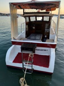 Özel yapım 6 mt Gezi Keyif Teknesi + 13 Hp Yanmar