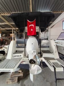 İkinci El Darekco Texas 775 Weekend + Suzuki DF 200 APX Beyaz Dıştan Takma Deniz Motoru