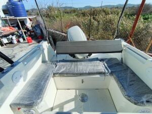 İkinci El Darekco Texas 750 Open + Suzuki DF 250 APX Dıştan Takma Deniz Motoru Beyaz