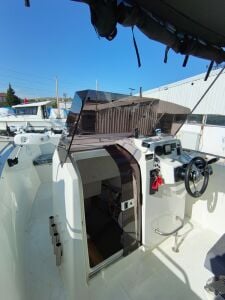 İkinci El Darekco Texas 750 Open + Suzuki DF 250 APX Dıştan Takma Deniz Motoru Beyaz