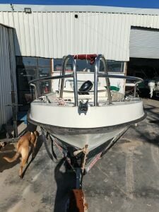 İkinci El Ufuk Marin 450 Sport + Suzuki DF 20 AEL Dıştan Takma Deniz Motoru