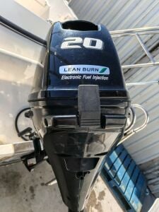 İkinci El Ufuk Marin 450 Sport + Suzuki DF 20 AEL Dıştan Takma Deniz Motoru