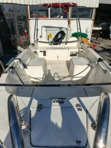 İkinci El Ufuk Marin 450 Sport + Suzuki DF 20 AEL Dıştan Takma Deniz Motoru