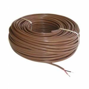 Sevtel Kablo Yassı MYY Kalaylı Marin Kablo Kahverengi 2x4