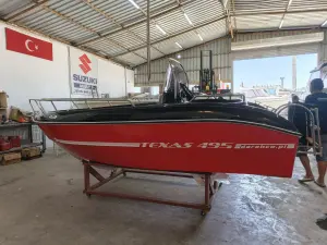 Darekco Texas 495 Open + Suzuki DF 60 ATL Dıştan Takma Deniz Motoru