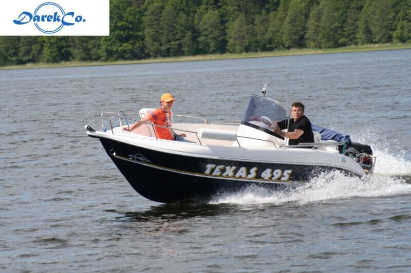 Darekco Texas 495 Open + Suzuki DF 60 ATL Dıştan Takma Deniz Motoru