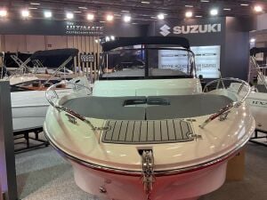 Darekco Texas 770 Sport + Suzuki DF 150 ATX Dıştan Takma Deniz Motoru Beyaz