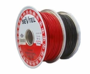 Sevtel Kablo Marin Akü Güç Kablosu M410 4x10 (Kırmızı)