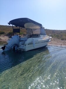 Darekco Texas 540 Pilothouse + Suzuki DF 70 ATL Dıştan Takma Deniz Motoru Beyaz