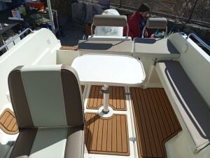 Darekco Texas 540 Pilothouse + Suzuki DF 70 ATL Dıştan Takma Deniz Motoru Beyaz