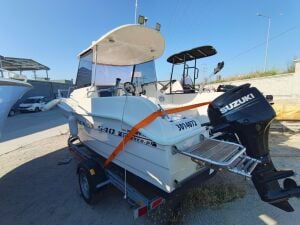 İkinci El Darekco Texas 540 Pilothouse + Suzuki DF 60 ATL Dıştan Takma Deniz Motoru