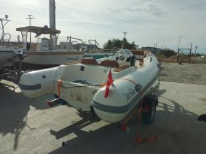 İkinci El Jeetrib JR-F-425-C Fiber Tabanlı Şişme Bot