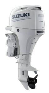 Suzuki DF 50 ATL Uzun Şaft Dıştan Takma Deniz Motoru (Beyaz)