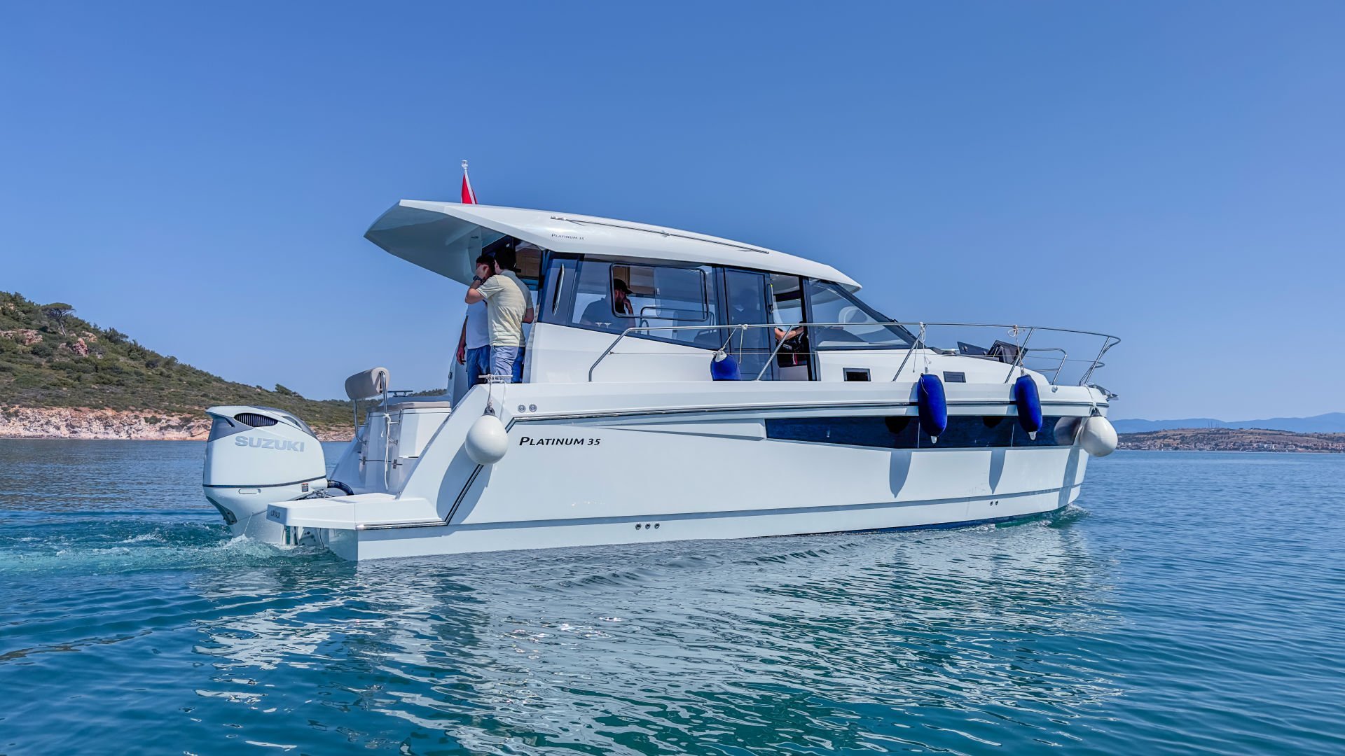 İkinci El Odysseya Yachts Platinum 35 + Suzuki DF 300 BTX Geki Dual Propeller