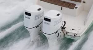 Suzuki DF 200 APL Dıştan Takma Deniz Motoru (Çift Motor) (Beyaz)