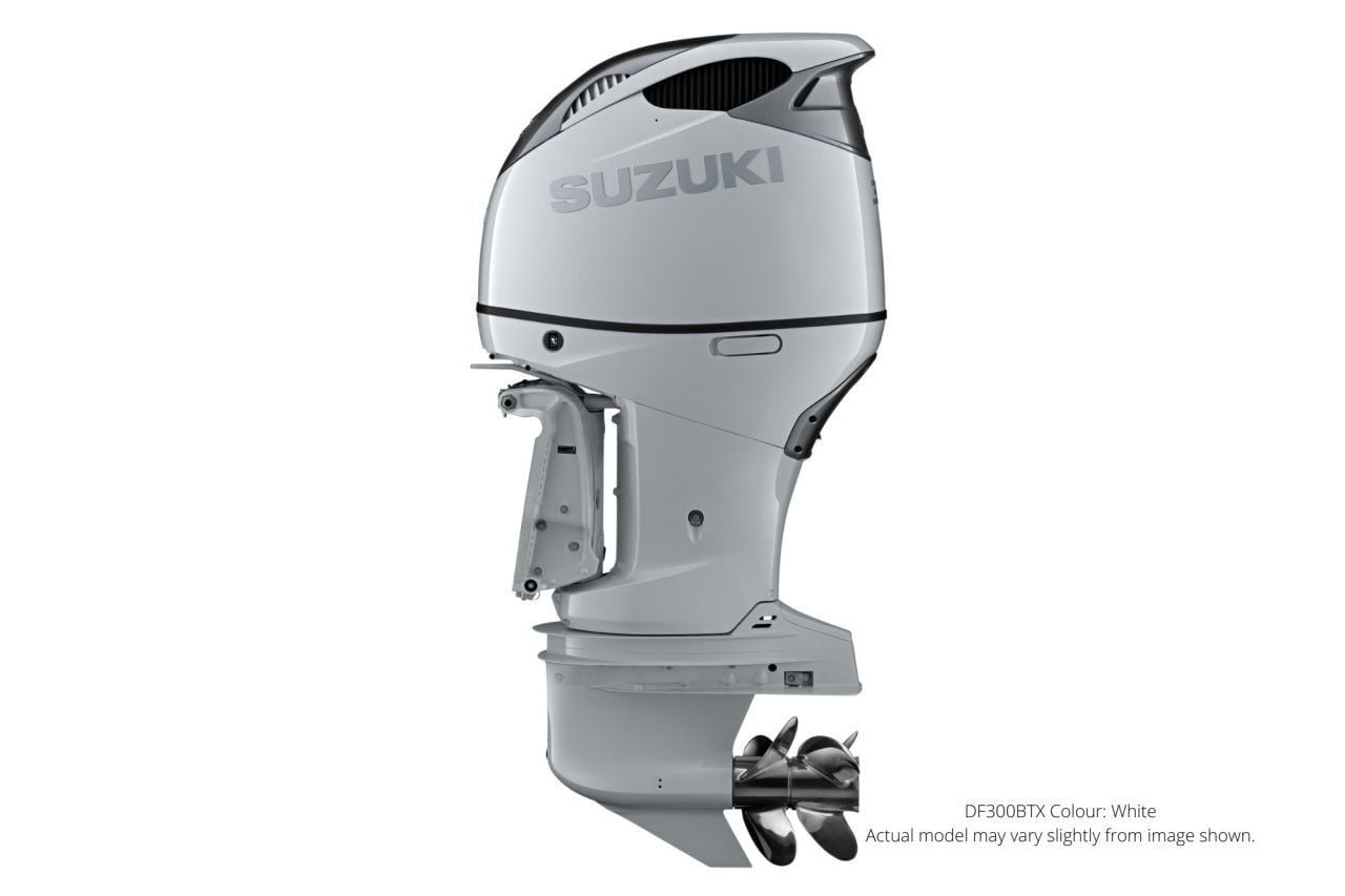 Suzuki DF 300 BTX Dıştan Takma Deniz Motoru GEKİ Serisi (Beyaz)