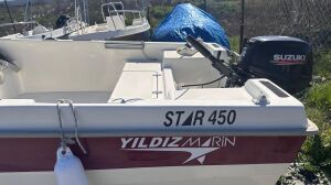 İkinci El Yıldız Marin Star 450 + Suzuki DF 9.9 BL HP
