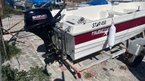 İkinci El Yıldız Marin Star 450 + Suzuki DF 9.9 BL HP