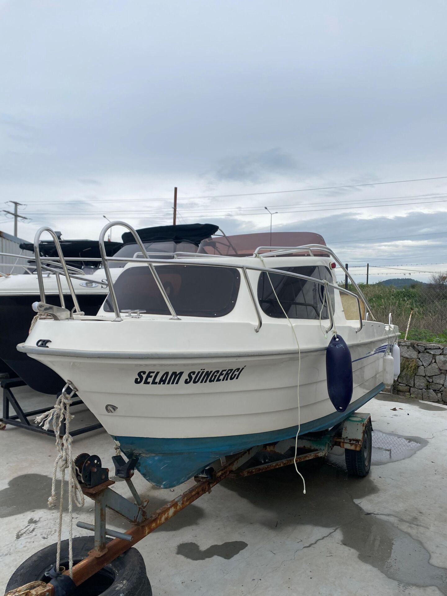 İkinci El Safter 500 Cabin + Honda 50 HP Dıştan Takma Deniz Motoru