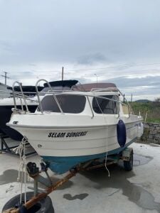 İkinci El Safter 500 Cabin + Honda 50 HP Dıştan Takma Deniz Motoru