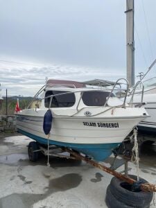 İkinci El Safter 500 Cabin + Honda 50 HP Dıştan Takma Deniz Motoru