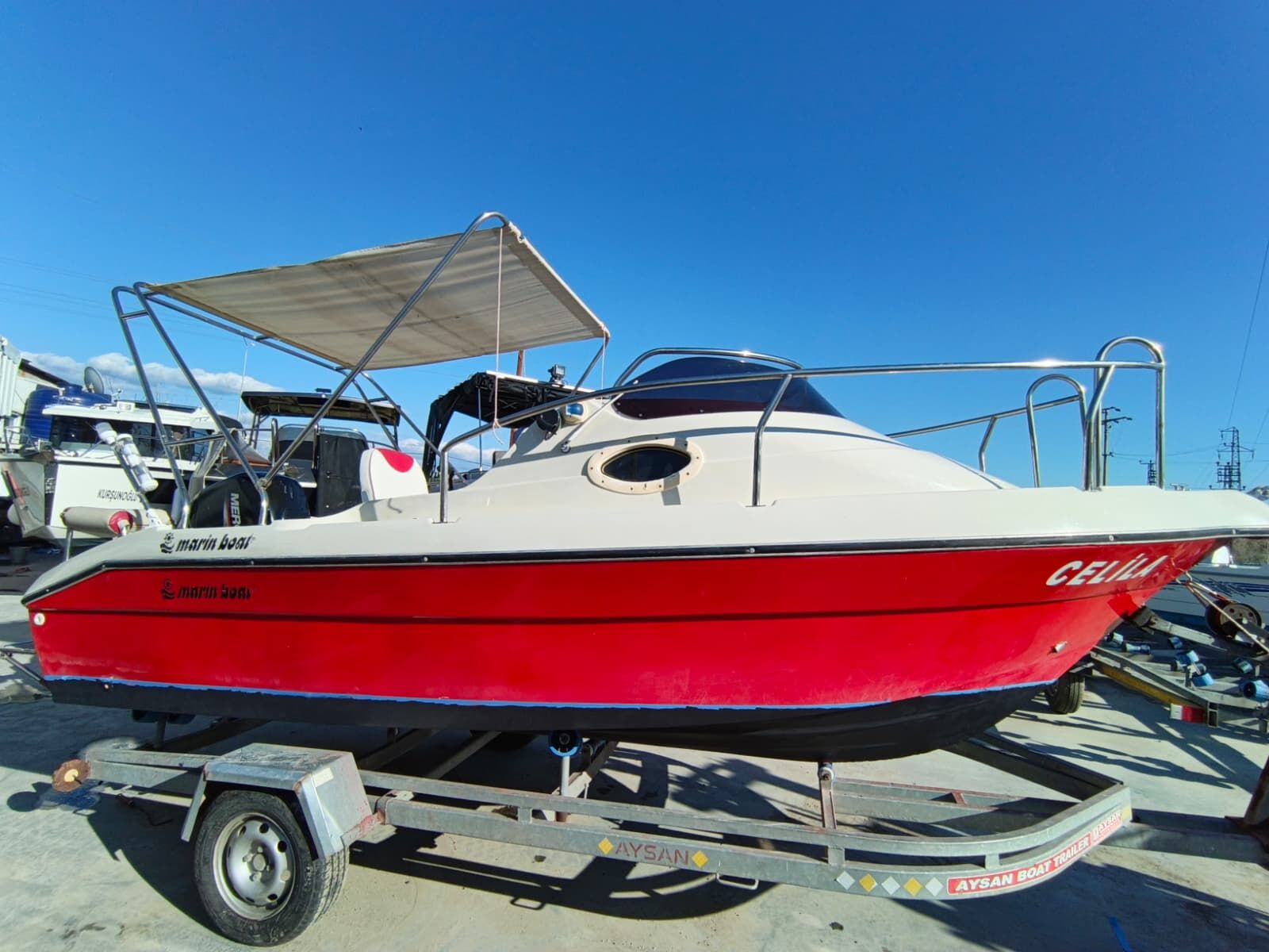İkinci El Marinboat 4.95 Samba Deluxe + Suzuki DF 40 ATL