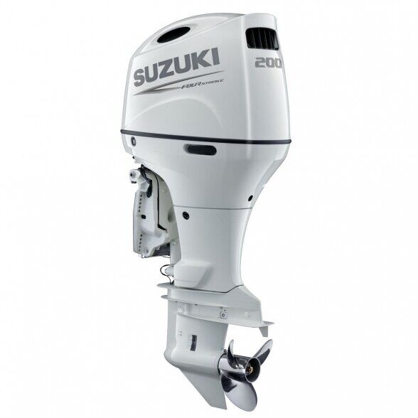 Suzuki DF 200 ATL Dıştan Takma Deniz Motoru (Beyaz)