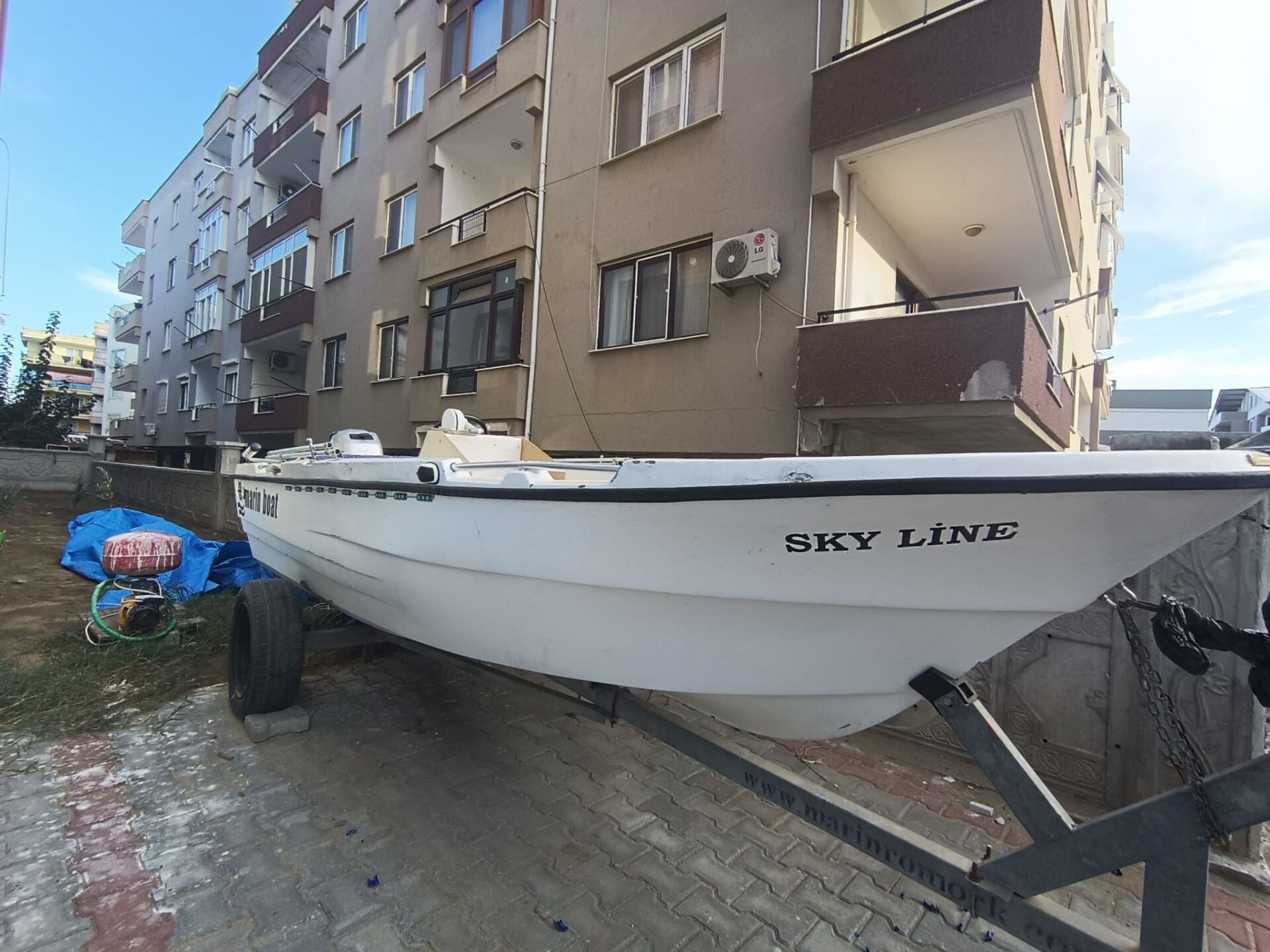 İkinci El Marin Boat 450 + Mercury Mariner 25 HP Motor