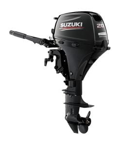 Suzuki DF 20 AS Kısa Şaft Dıştan Takma Deniz Motoru (Siyah)