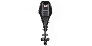 Suzuki DF 20 AS Kısa Şaft Dıştan Takma Deniz Motoru (Siyah)