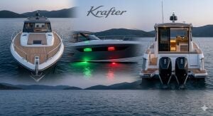 Krafter LX35 Luxury Yacht + Honda BF 250 D XRU Çift Deniz Motoru