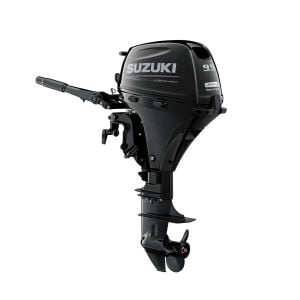 Suzuki DF 9.9 AL Uzun Şaft Dıştan Takma Deniz Motoru (Siyah) (Kampanya)