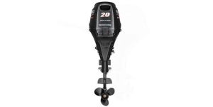 Suzuki DF 20 ATL Uzun Şaft Dıştan Takma Deniz Motoru (Siyah)